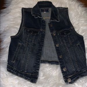 Denim vest